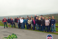 Group photo at the overlook